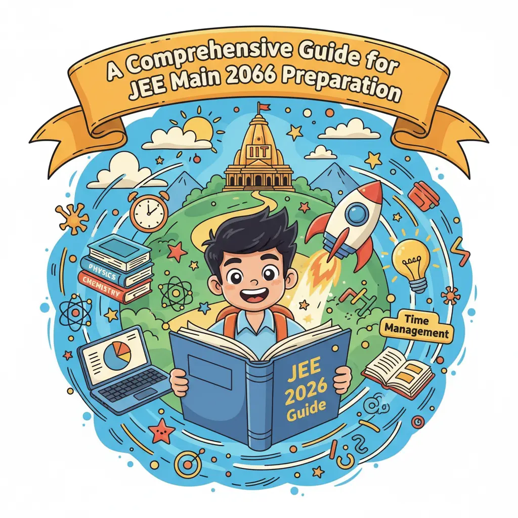 Student creating a study plan for JEE Main 2026