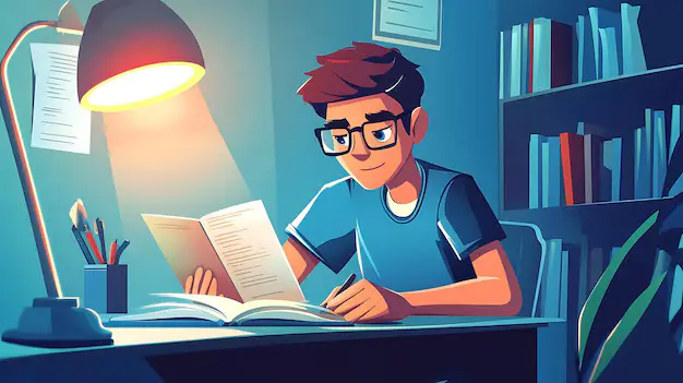 Students studying for JEE Main