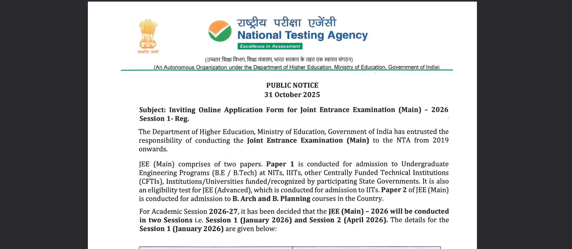 JEE Advanced 2026 Eligibility